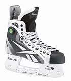 Reebok 11K White Pump Ice Skates [JUNIOR]