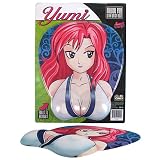 Yumi 3-D Soft Chest Mouse Pad