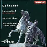 Dohnanyi: Symphony No. 2; Symphonic Minutes