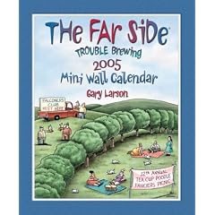 The Far Side: Trouble Brewing - Mini Wall Calendar 2005