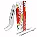 Watermelon Slicer Corer & Set Of 2 Fruit Forks By GoQK - Made Of Premium Stainless Steel - Handy Kitchen Gadget - Easy To Use & Incomparably Durable - Dishwasher Safe - Innovative, Useful Kitchen Tool