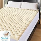 Slumber Solutions Big Bump 3-inch Memory Foam Mattress Topper (Cal King)
