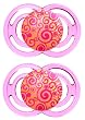MAM Babyartikel 99953500 Perfect 6-16, Silikon-Schnuller für Mädchen, Doppelpack-BPA-frei