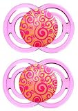 Produkt-Bild: MAM Babyartikel 99953500 Perfect 6-16, Silikon-Schnuller f&uuml;r M&auml;dchen, Doppelpack-BPA-frei