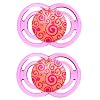 MAM Babyartikel 99953500 Perfect 6-16, Silikon-Schnuller f�r M�dchen, Doppelpack-BPA-frei