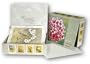 Asian Botanicals - Box Set of 20 Assorted Greeting Cards and Patterned Envelopes