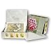 Asian Botanicals - Box Set of 20 Assorted Greeting Cards and Patterned Envelopes