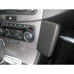 Waeco VWK320 Echtleder Telefonkonsole (klein) schwarz f�r VW Passat ab Bj. 03/2005
