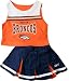 Denver Broncos Girl's 7-16 2-Pc Cheerleader Jumper - Medium (10-12)