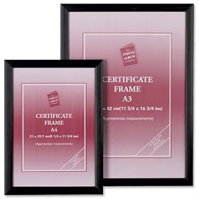 Photo Album Company Picture or Certificate Frame Portrait or Landscape A3 420x297mm Ref 35734025