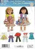 Simplicity 0619 Pattern Get Dolled up for the Holidays 18