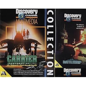 Discovery Channel Aircraft Carrier CD-Rom & Battleship Video