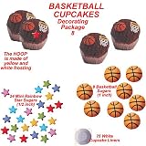 Basketball Cakes Cupcakes Do It Yourself Cupcakes Pkg. 8 117 Pieces Total by CakeWorks