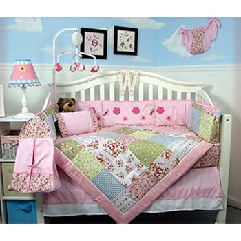 nursery bedding set in a bag