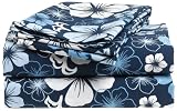 Tommy Hilfiger Kelsey Hibiscus Printed Sheet Set Twin Extra Long Sheet Set