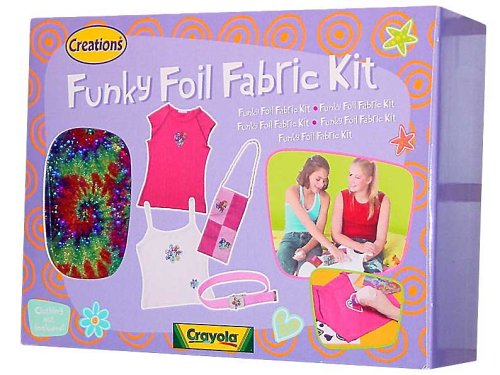 Crayola Creations - Funky Foil Fabric Kit, Mein Modestudio Preisvergleich