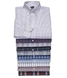 Long Sleeve Buttondown Cotton Traveler Sportshirt Big or Tall