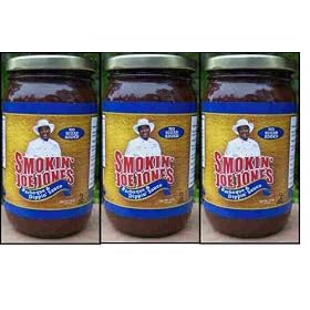 Low Carb Barbecue Sauce by Smokin' Joe Jones No Sugar Added 3-pack of 18-oz. glass jars. Sweetened with Sucralose this sugar free barbecue sauce is ideal for diabetic and sugar intolerant diets. No preservatives, No MSG, No cholesterol and 0 fats make this the best barbecue sauce mail order