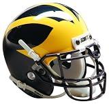 MICHIGAN WOLVERINES OFFICIAL FULL SIZE SCHUTT FOOTBALL HELMET