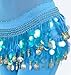 BellyLady Belly Dance Hip Scarf Skirt Wrap With Paillettes