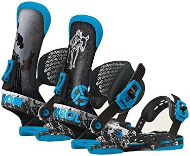 Union Asymbol X Snowboard Binding 2015 BLACK-BLUE M/L