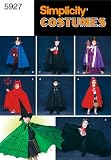 Simplicity Sewing Pattern 5927 Child Costumes, A (S-M-L)