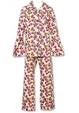 Frankie & Johnny Pansies Plus Size Lounger Pajama