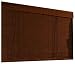 Radiance 0108184 Imperial Matchstick Roll-Up Blind Cocoa 48x72