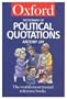 Oxford Dictionary of Political Quotations (Oxford Paperback Reference)