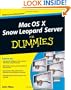Mac OS X Snow Leopard Server For Dummies