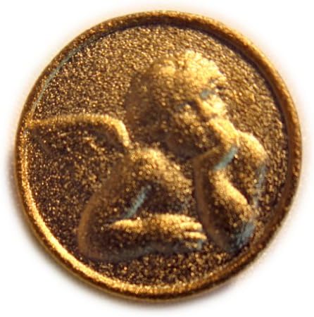 Angel in Style of Raphael: Patented Eyeglass/ID Holder Lapel Pin