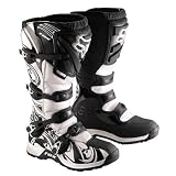 Fox Racing Comp 5 Men's MX Motorcycle Boots - Color: White/Black, Size: 12