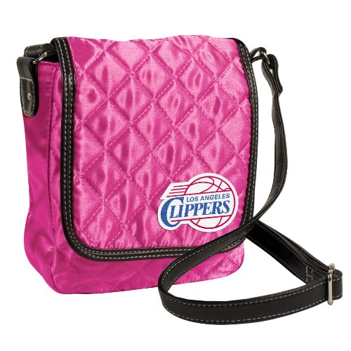 NBA Los Angeles Clippers Pink Quilted Purse