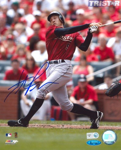 Pence Hunter Autographed/Hand Signed Houston Astros 8x10 Photo (MLB Auth.)