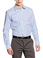 Trussardi Jeans Camisa Hombre (Azul / Blanco)