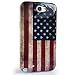 Cover:CASEiLIKE� - USA American Retro Flag Cover / Case / H�lle aus langlebigem Hartplastik f�r das neue Samsung Galaxy Note 2 II N7100 - mit Displayschutzfolie 1pcs.