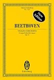 Produkt-Bild: Violin concerto D major op. 61