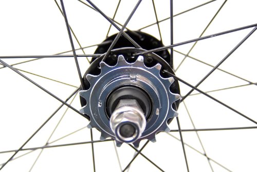 700c Rear Single Speed Fixie Flip Flop Wheel White