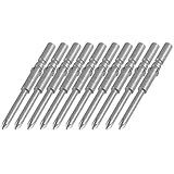 uxcell スクリュードライバービット　ねじ回しビット　5mmシャンクダイヤ　60mm長　10個