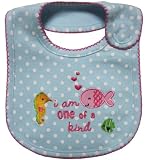 Carter's（カーターズ）　お魚＆タツノオトシゴ+ピコレース スタイ/よだれかけ　青×ピンク [Baby Product]