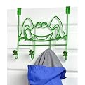 Spectrum Over-the-Door Frog 4 Hook Rack