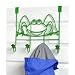 Spectrum Over-the-Door Frog 4 Hook Rack