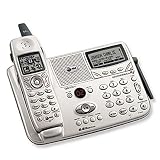AT&T 5.8 GHz DSS Expandable Phone System with Answering System and CID/CW in Silver/Gray [ Model E5865 ]