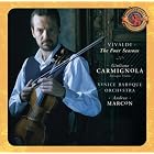 Vivaldi: The Four Seasons by  Pietro Antonio Locatelli, Antonio Vivaldi, Andrea Marcon, Venice Baroque Orchestra, and Giuliano Carmignola 