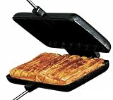 Rome's #1605 Double Pie Iron with Steel and Wood Handles