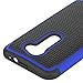 LK 3317643 Drop Protection Hybrid Dual Layer Armor Defender Protective Case for ASUS ZenFone 2E - Blue