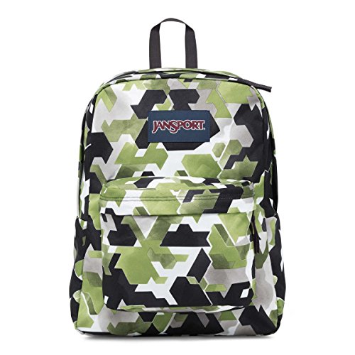 JanSport Womens Classic Mainstream Superbreak Backpack - Multi Watercolor Angels