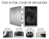4 MA Audio MAQ-6N4PKG Home Theater In Wall Surround Sound Speakers