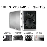 Buy 4 MA Audio MAQ-6N4PKG Home Theater In Wall Surround Sound Speakers