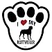 rottweiler35 - Paw Prints Suction Cup Signs Rottweiler